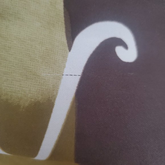 RARE * Vintage Italian City Scarf City Scene Landscape Matte Satiny Fabric - Picture 8 of 9